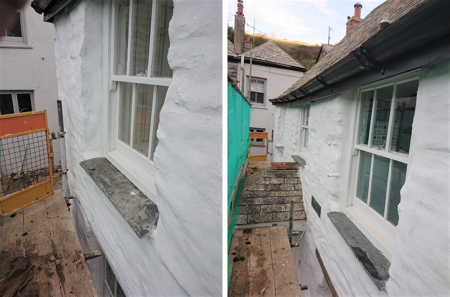 Historic Grade II Listed House Restoration Cornwall 