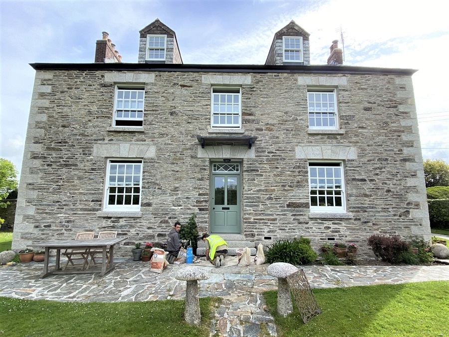 Lime Pointing Bodmin Cornwall