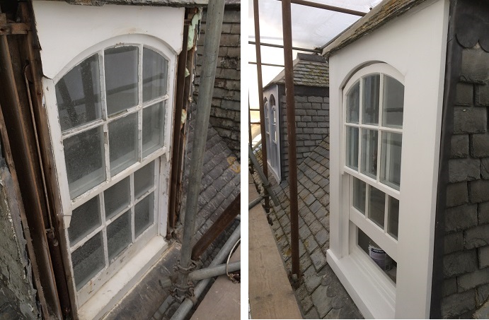 Window Restoration in Isles of Scilly