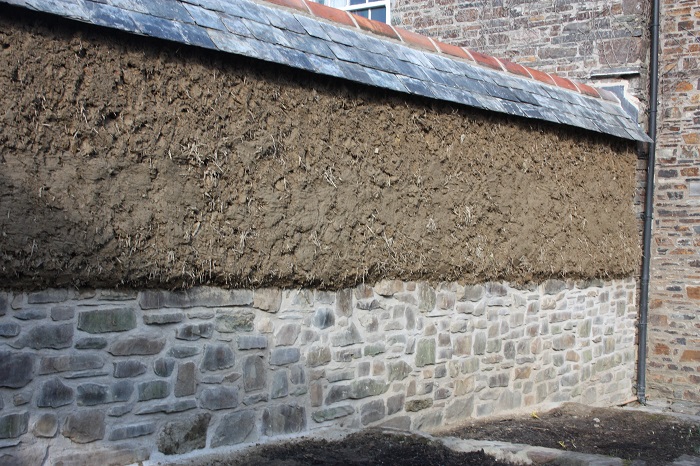 Stone and Cob Wall Construction Cornwall