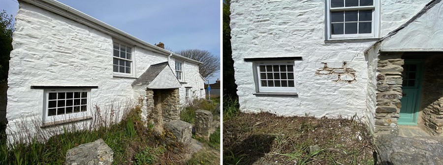 Stone and Cob Listed Cottage St Agnes 