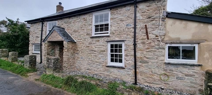 Stone and Cob Listed Cottage St Agnes 1