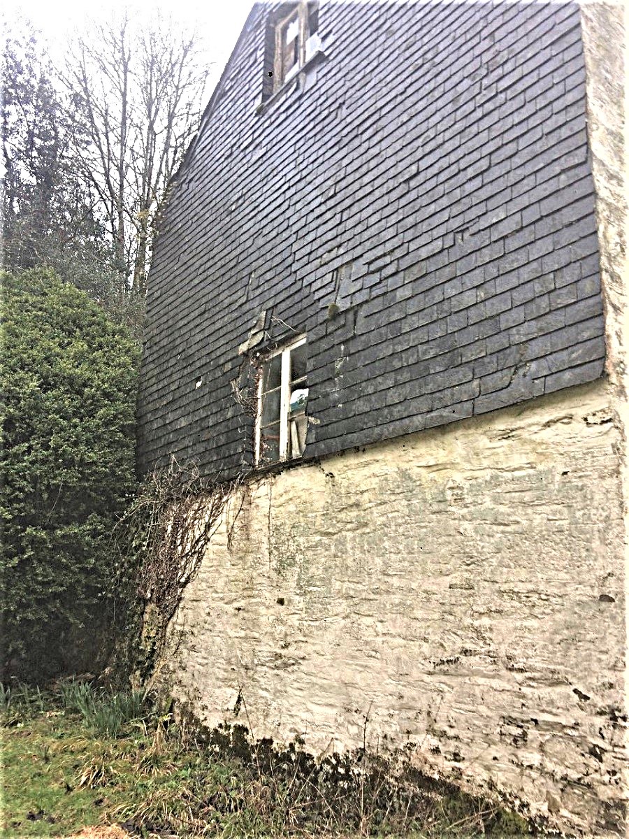 Lime Pointing Cornwall Before and After
