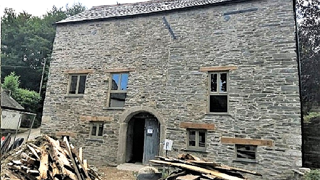 Grade II Listed Manorial Corn Mill Cornwall After
