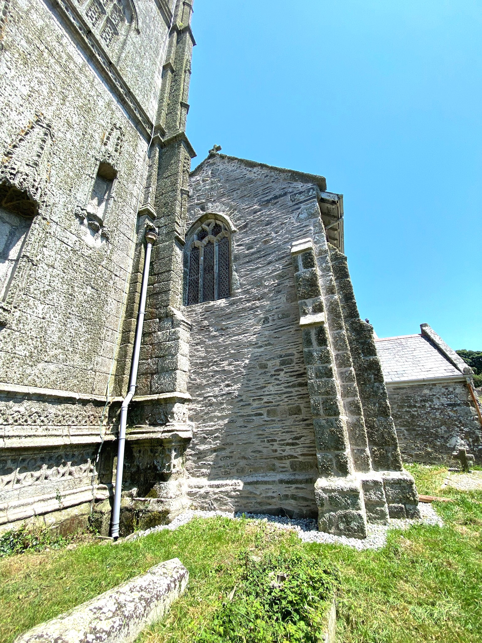 Lime Pointing Grade I Listed Church St Austell