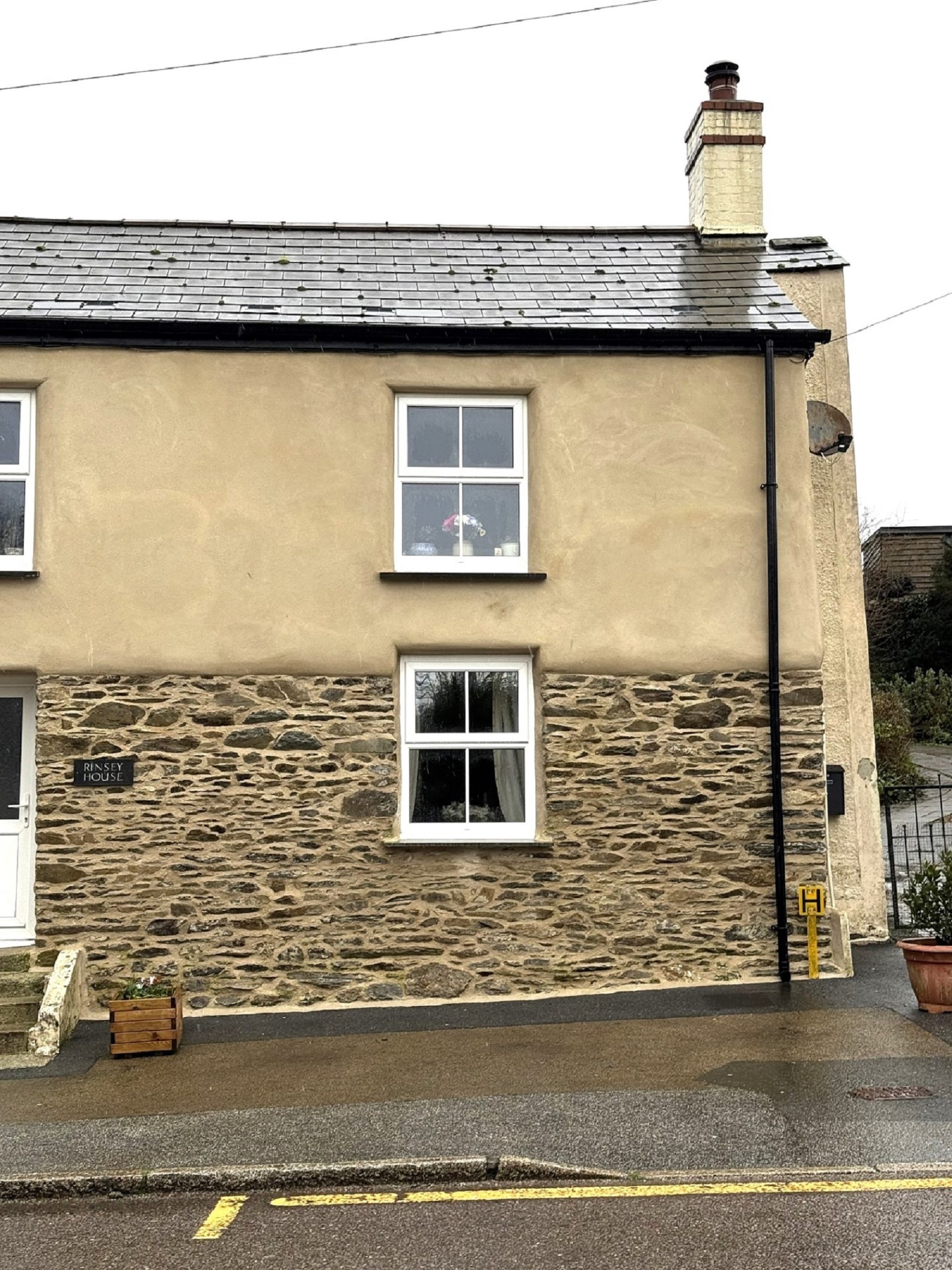 Listed Building Guttering and Downpipe Restoration Mid Cornwall